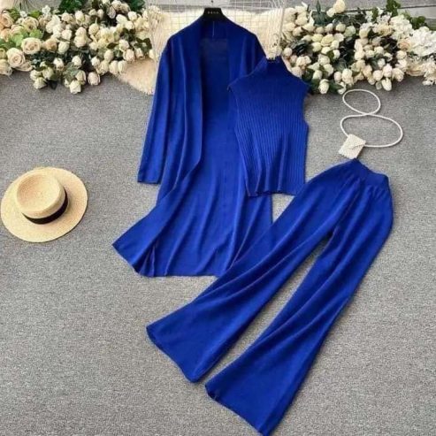 Women Long Sleeve 3 Pieces Sets