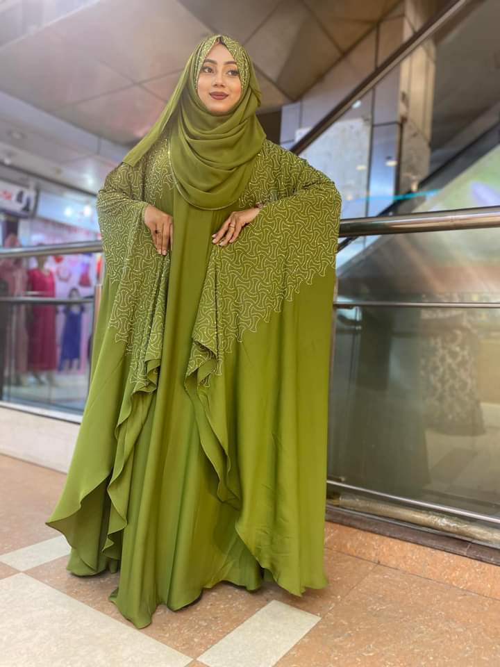 Abaya Borka with Hij