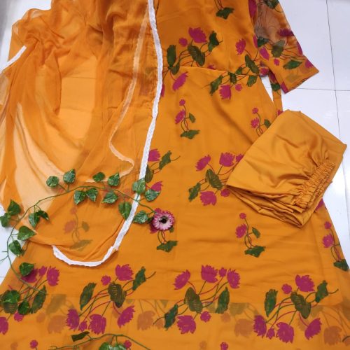 Gown 3 pis