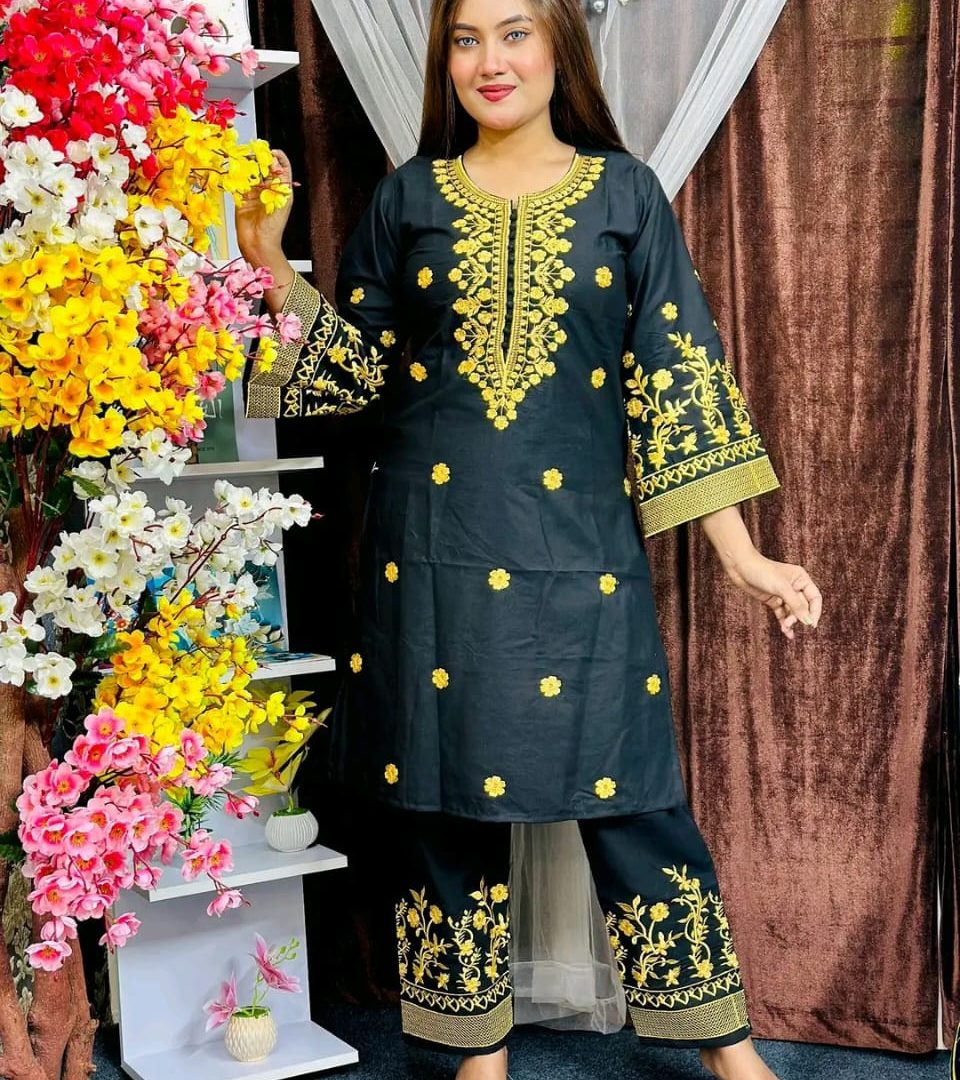Embroidery Two Piece